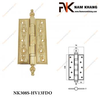 Bản lề lá đồng vàng NK308S-HV13FDO