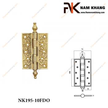 Bản lề lá đồng vàng NK195-10FDO