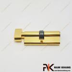 Củ khóa cửa thông phòng chất liệu hợp kim màu vàng NK261TPHK-7PVD