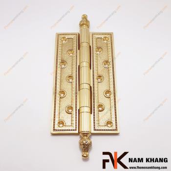 Bản lề cửa hoa văn màu đồng vàng NK602-22FDO
