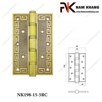 Bản lề lá bằng đồng cao cấp NK198-15-5RC 