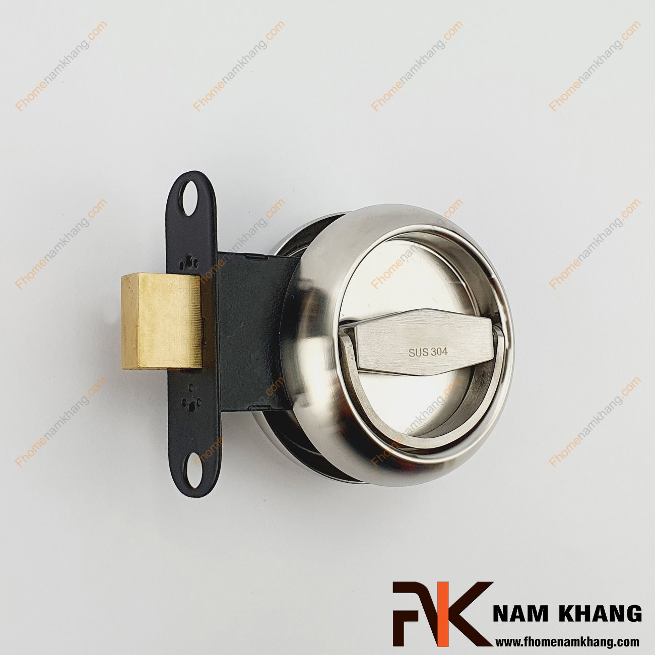 Khóa âm cửa mở cao cấp màu inox xước NK567H-GX là dạng dành cho các dạng cửa mở thông thường. Sản phẩm khóa này chỉ bao gồm phần hộp chốt và tay vặn để lắp đặt trong những không gian không sử dụng khóa chìa thông dụng.