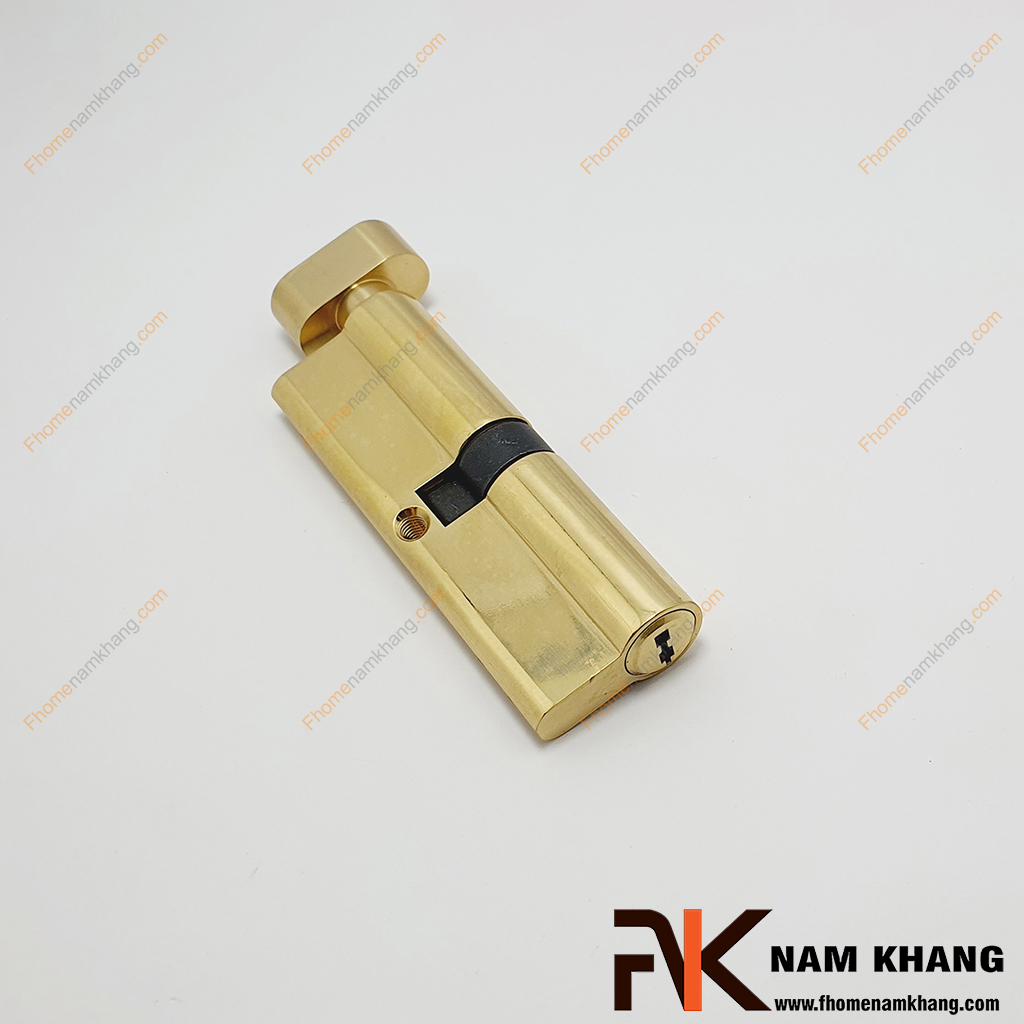 Củ khóa cửa thông phòng thay thế chất liệu đồng cao cấp NK261TP-9DV là loại linh kiện cao cấp dùng để thay thế vào các bộ khóa cửa hoặc lắp đặt mới cho bộ khóa cửa.