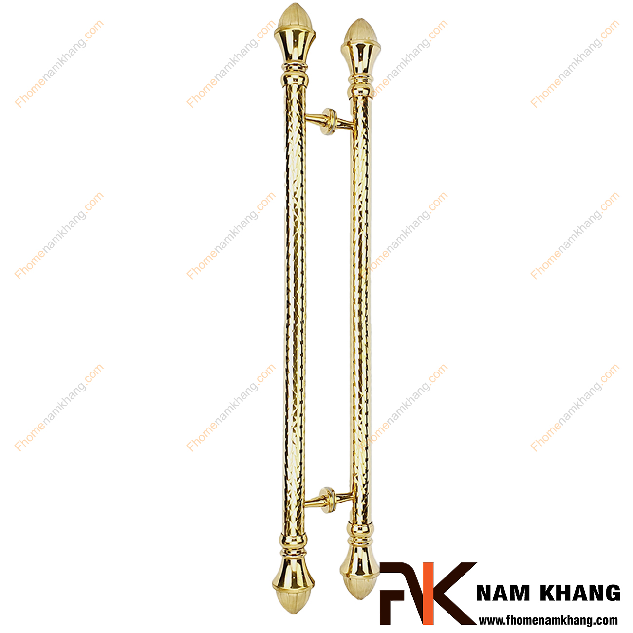 Tay nắm cửa chính cổ điển màu vàng gold NKC015-180XBV được sản xuất từ chất liệu cao cấp, có kích thước lớn chuyên dùng cho cửa gỗ, cửa chính, cửa cổng, cửa 2 hoặc 4 cánh,...