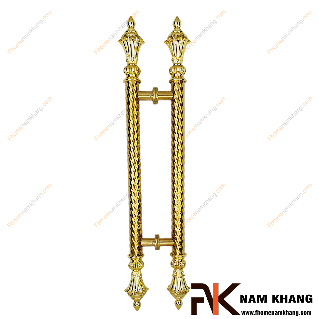 Tay nắm cửa chính bằng inox màu vàng gold NKC021-V là sản phẩm tay nắm đồng tâm dùng cho nhiều loại cửa với đầy đủ các chất liệu theo thiết kế nội thất.