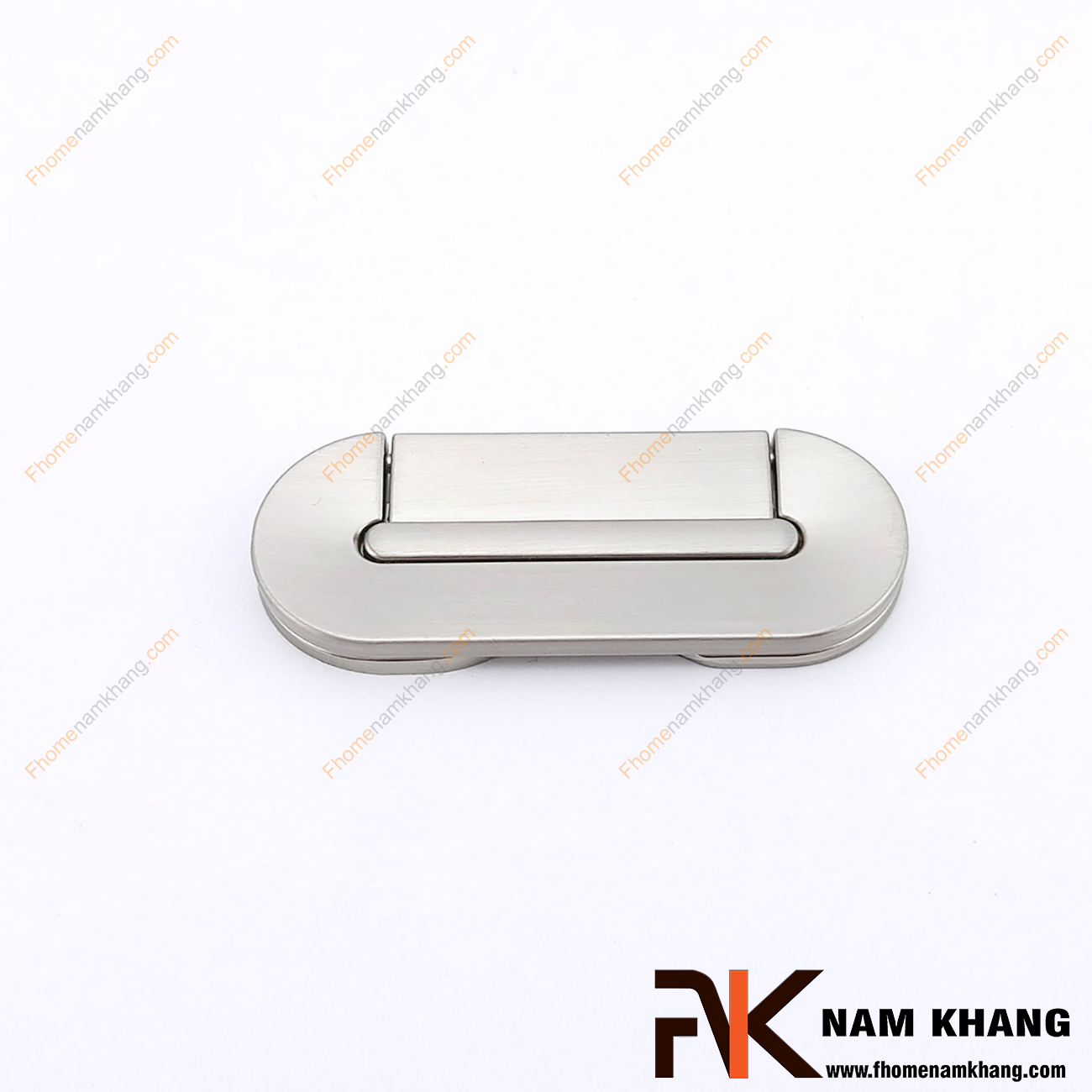 Tay nắm tủ hiện đại dạng vòng màu bạc NK381-64B là một dạng tay nắm tủ thiết kế rất tinh tế và hiện đại